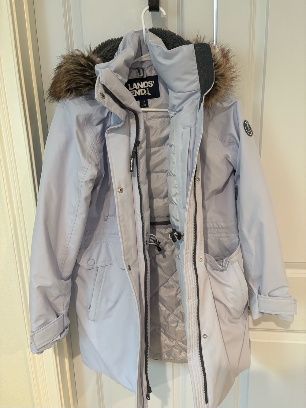 Women's Lands' End Expedition Down Waterproof Winter Parka
